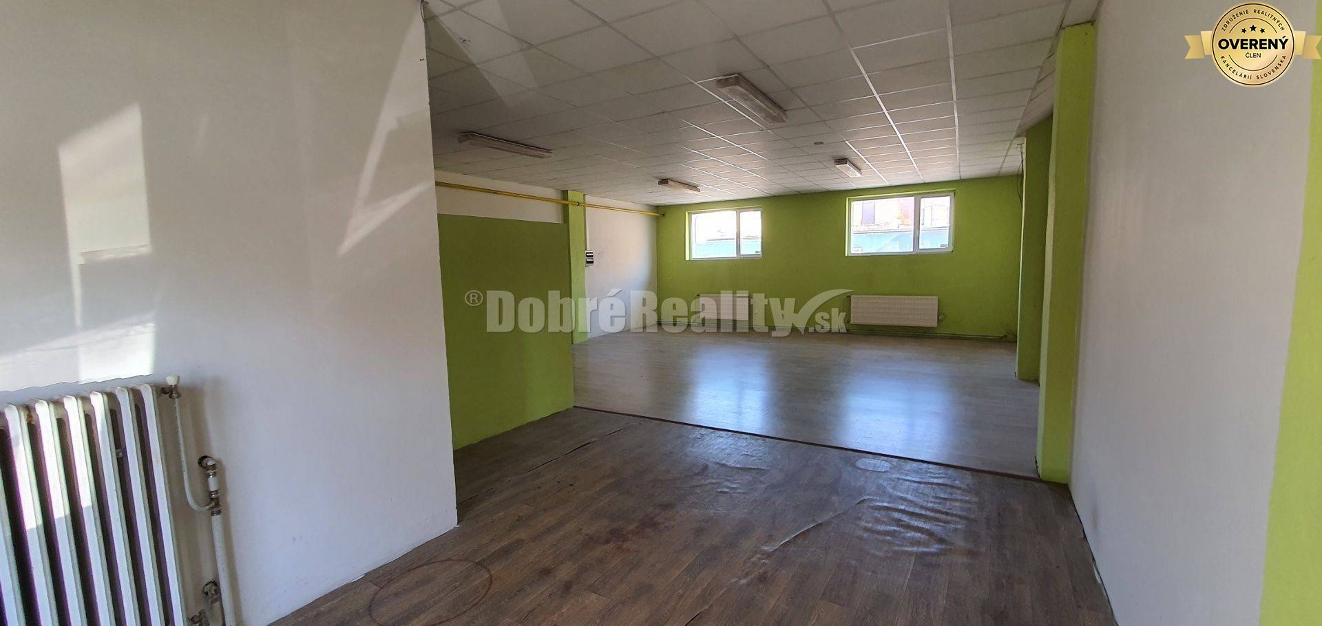 DOBRÉ REALITY Vám ponúkajú na prenájom obchodný priestor v spoločnom a