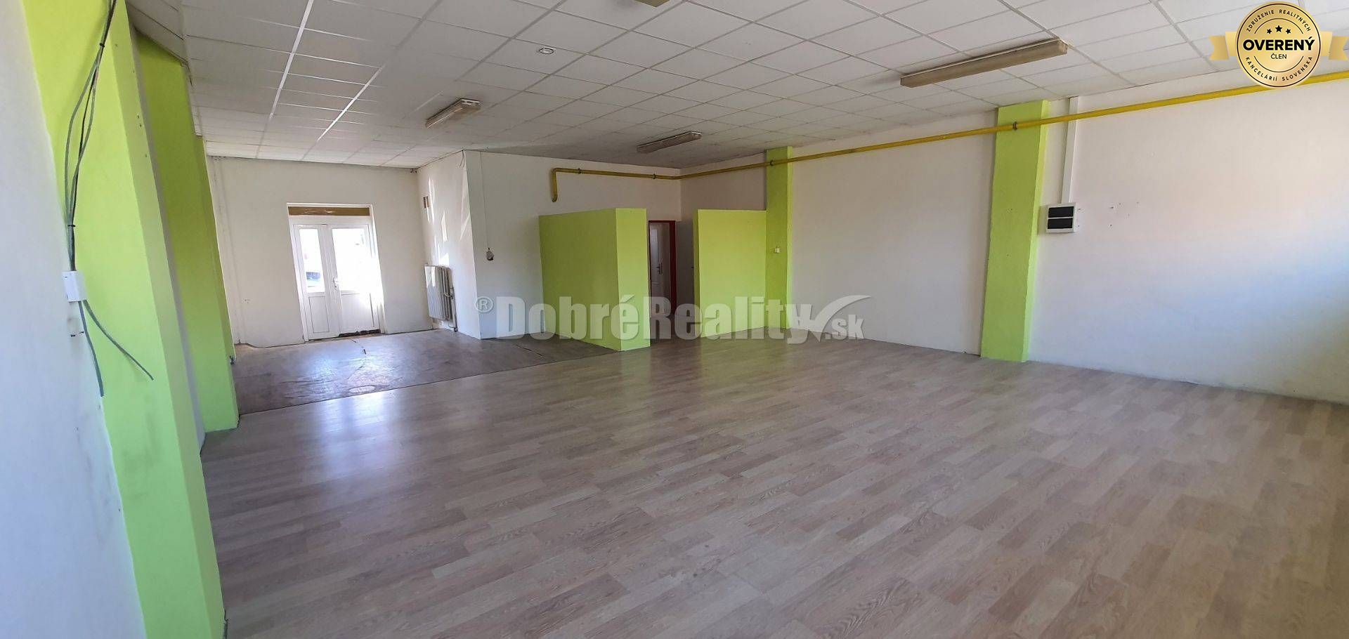 DOBRÉ REALITY Vám ponúkajú na prenájom obchodný priestor v spoločnom a