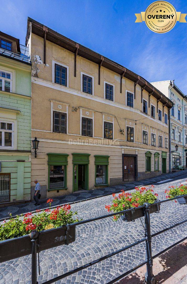PREDAJ - investičná príležitosť - historocká budova Banská Štiavnica -