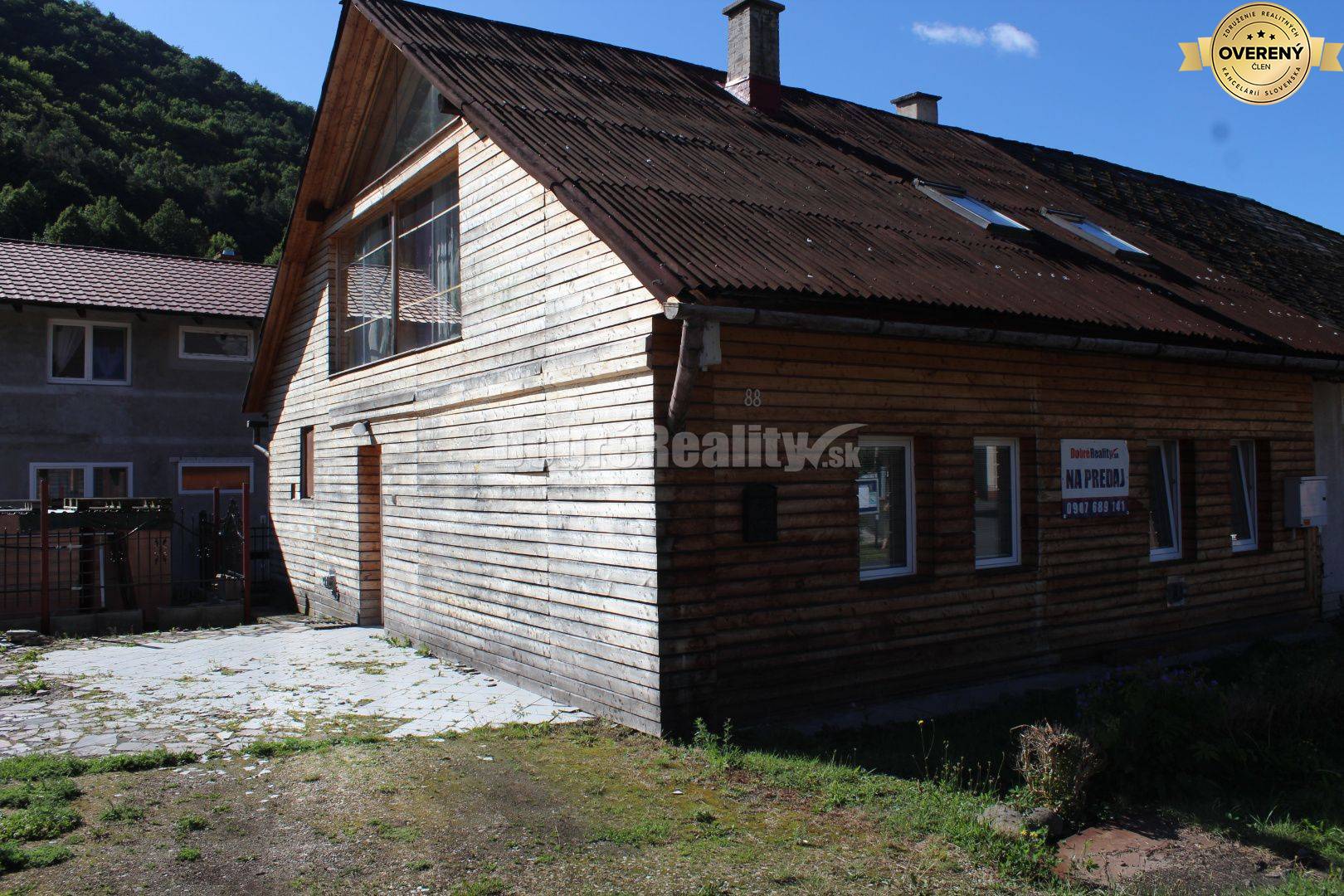 PREDAJ : Rodinný dom Horná Ves, okres Žiar nad Hronom