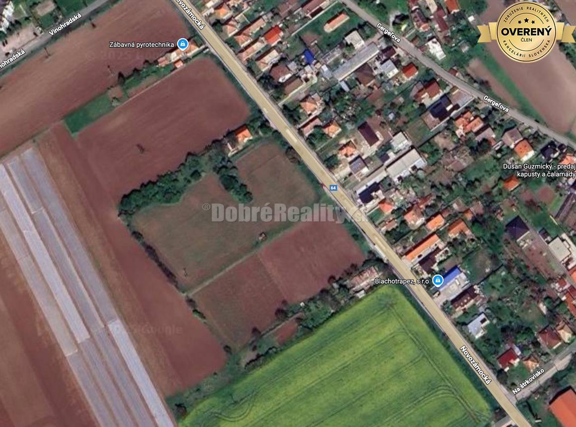 Stavebný pozemok na predaj – Ivanka pri Nitre (537 m²) | MHD, IS, rovi