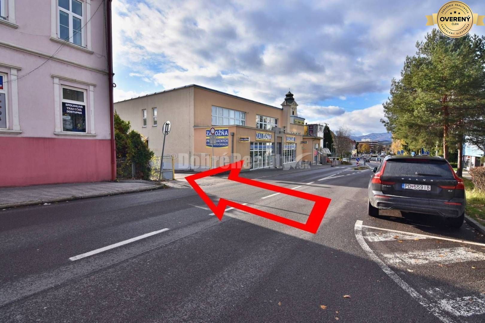 DOBRÉ REALITY - Prevádzkové a obchodné priestory, Námestie Prievidza