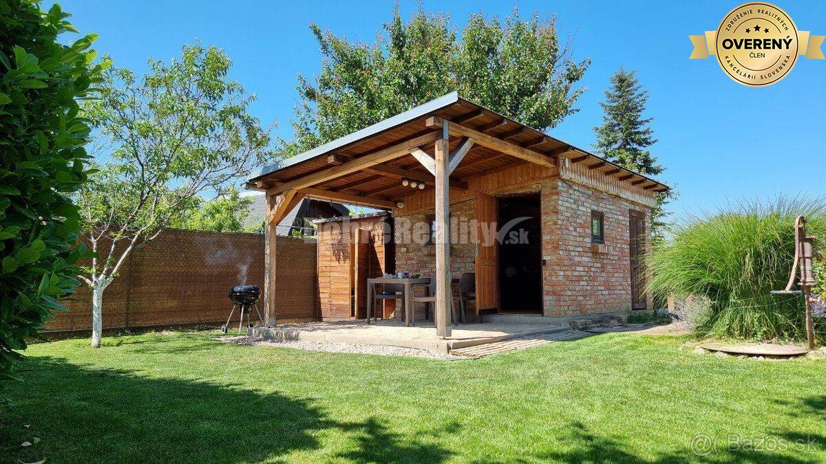 Čarovná chatka so záhradou v Šali na PREDAJ