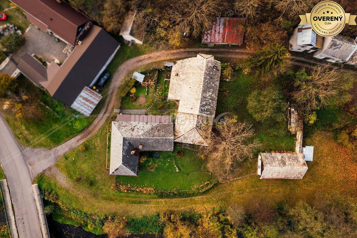 PREDAJ: Historický mlyn s náhonom, obytnou časťou a samostatným domom,