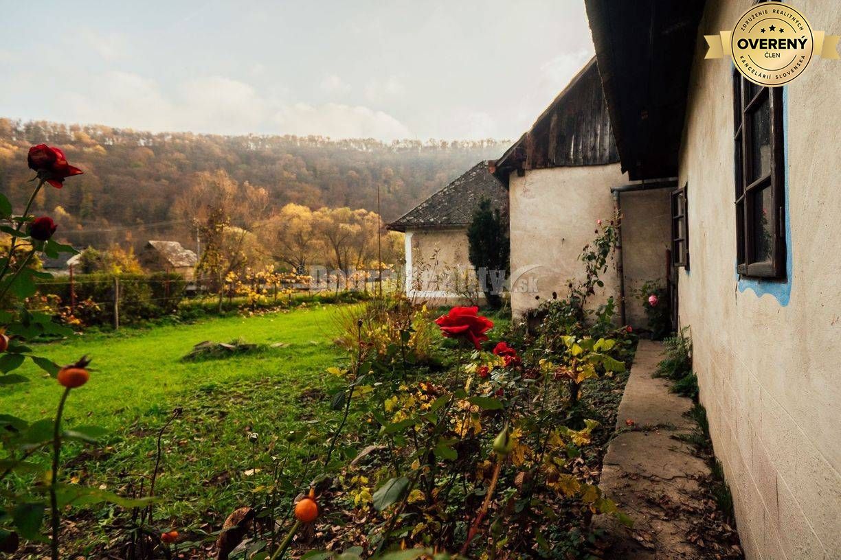Rodinný dom so záhradou a historickým mlynom, 90 m2, Medovarce