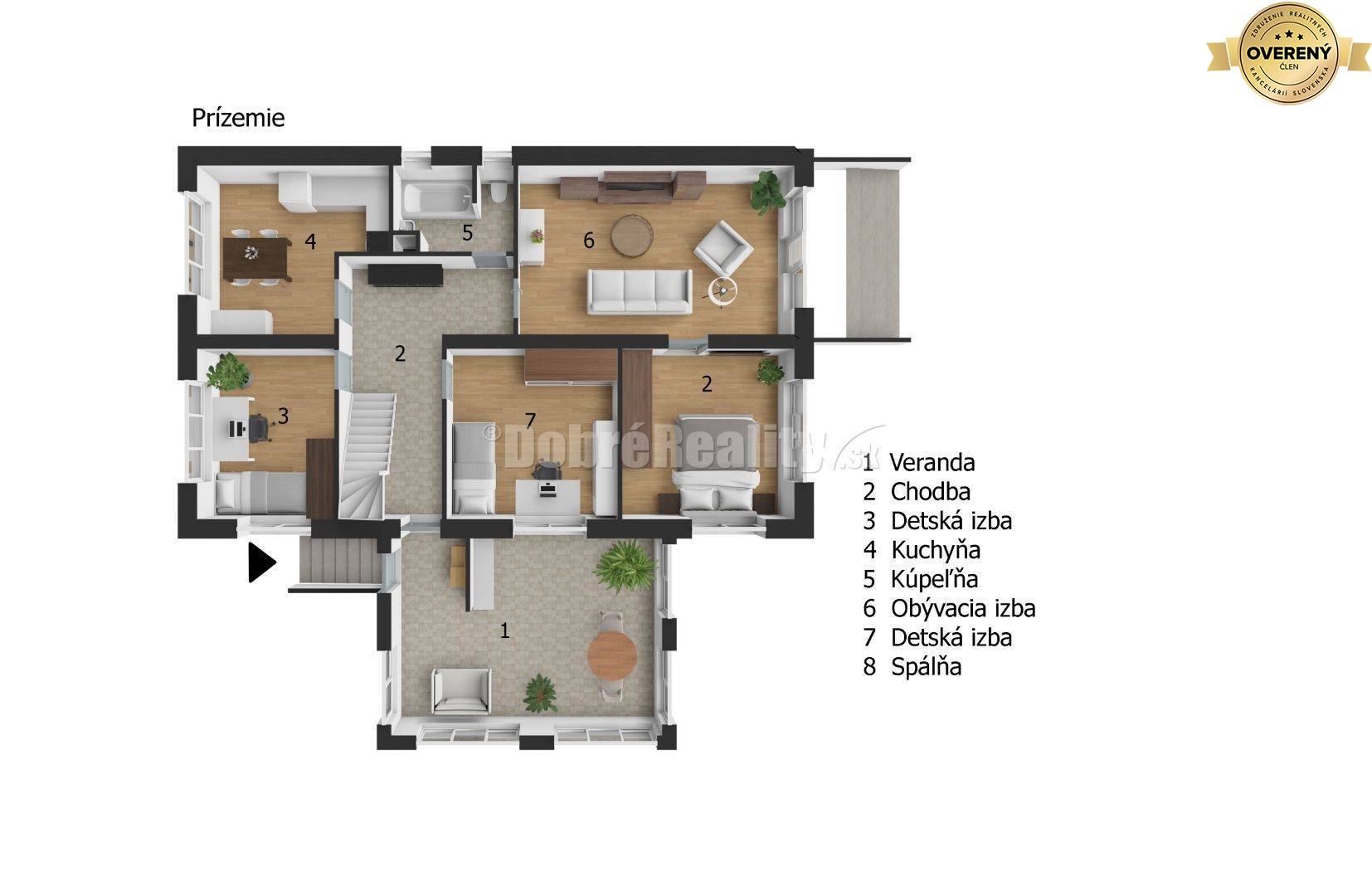 RD ZOBOR - EXKLUZÍVNA PONUKA! Pozemok 575m2