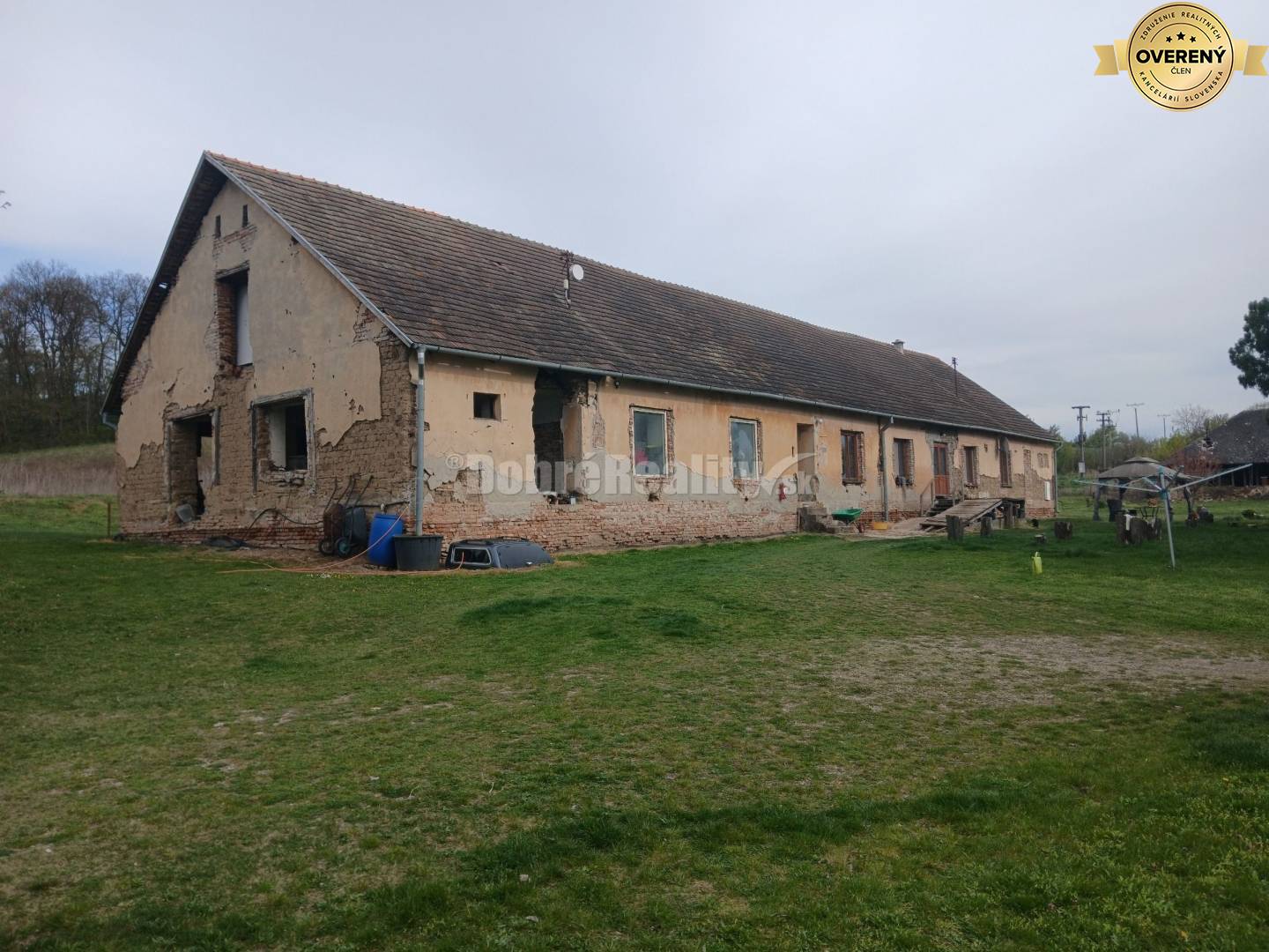 Dobré Reality ponúkajú Gazdovský dvor – unikátny vidiecky majetok