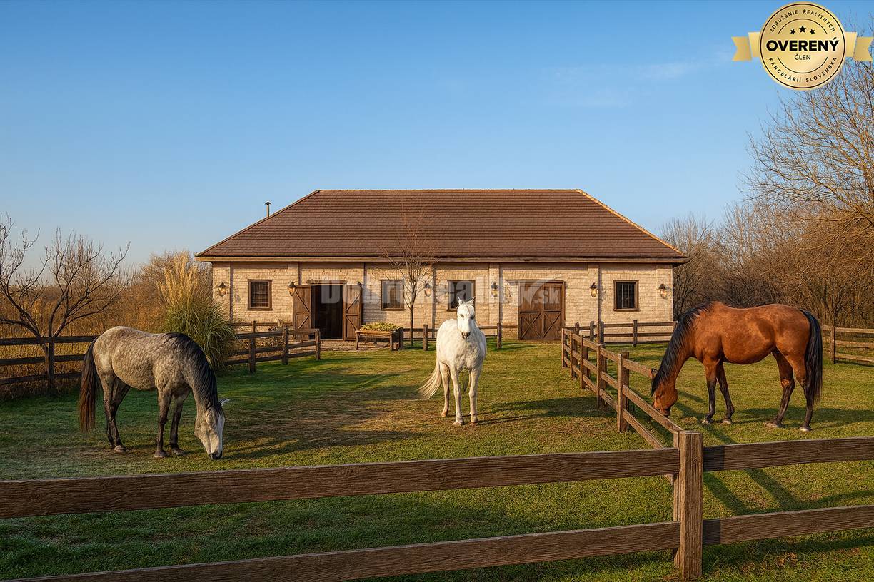 Dobré Reality ponúkajú Gazdovský dvor – unikátny vidiecky majetok