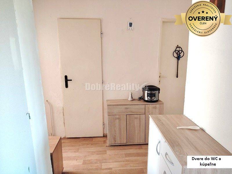 RK Dobré reality predáva 3-izbový byt v Dulovciach