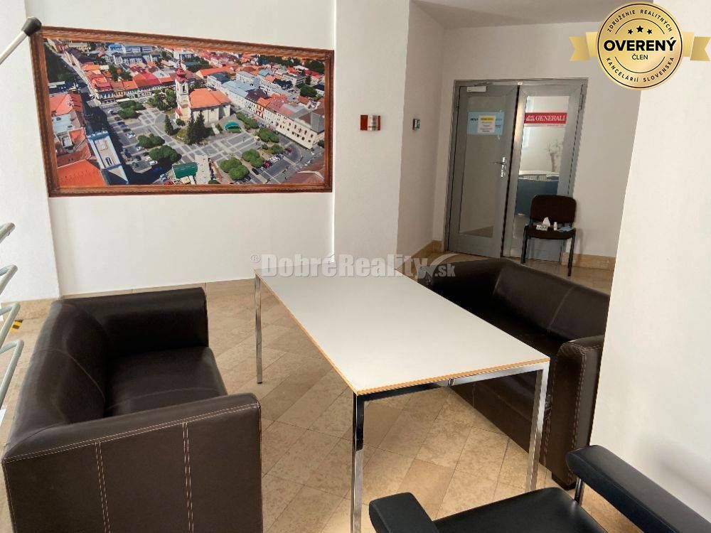 DOBRÉ REALITY ponúkajú prenájom peknej komerčnej miestnosti na kancelá