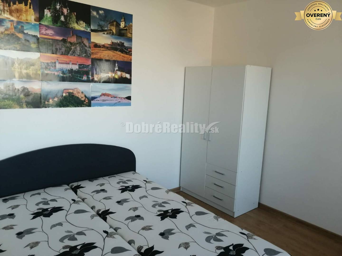 DOBRÉ REALIY -Na prenájom 1-i byt , Čierne mesto, Prievidza-rezervovan