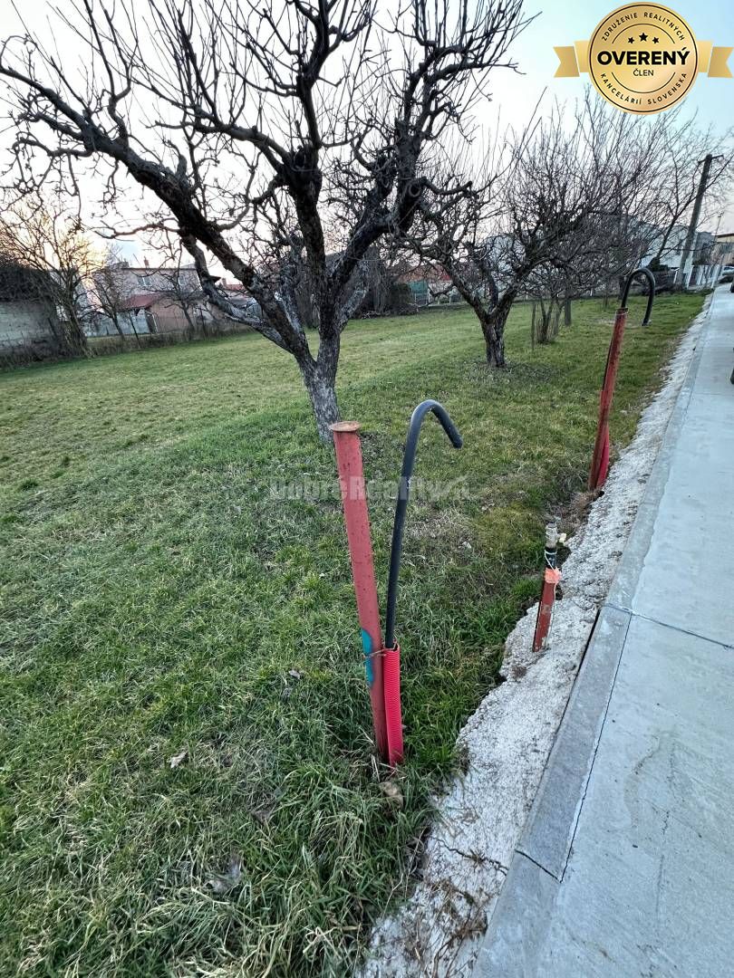 Na predaj stavebné pozemky pre rodinné domy.