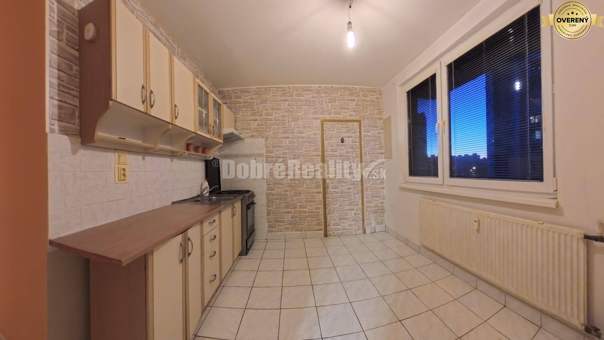 DOBRÉ REALITY ponúkajú priestranný 2-izbový byt 67 m²