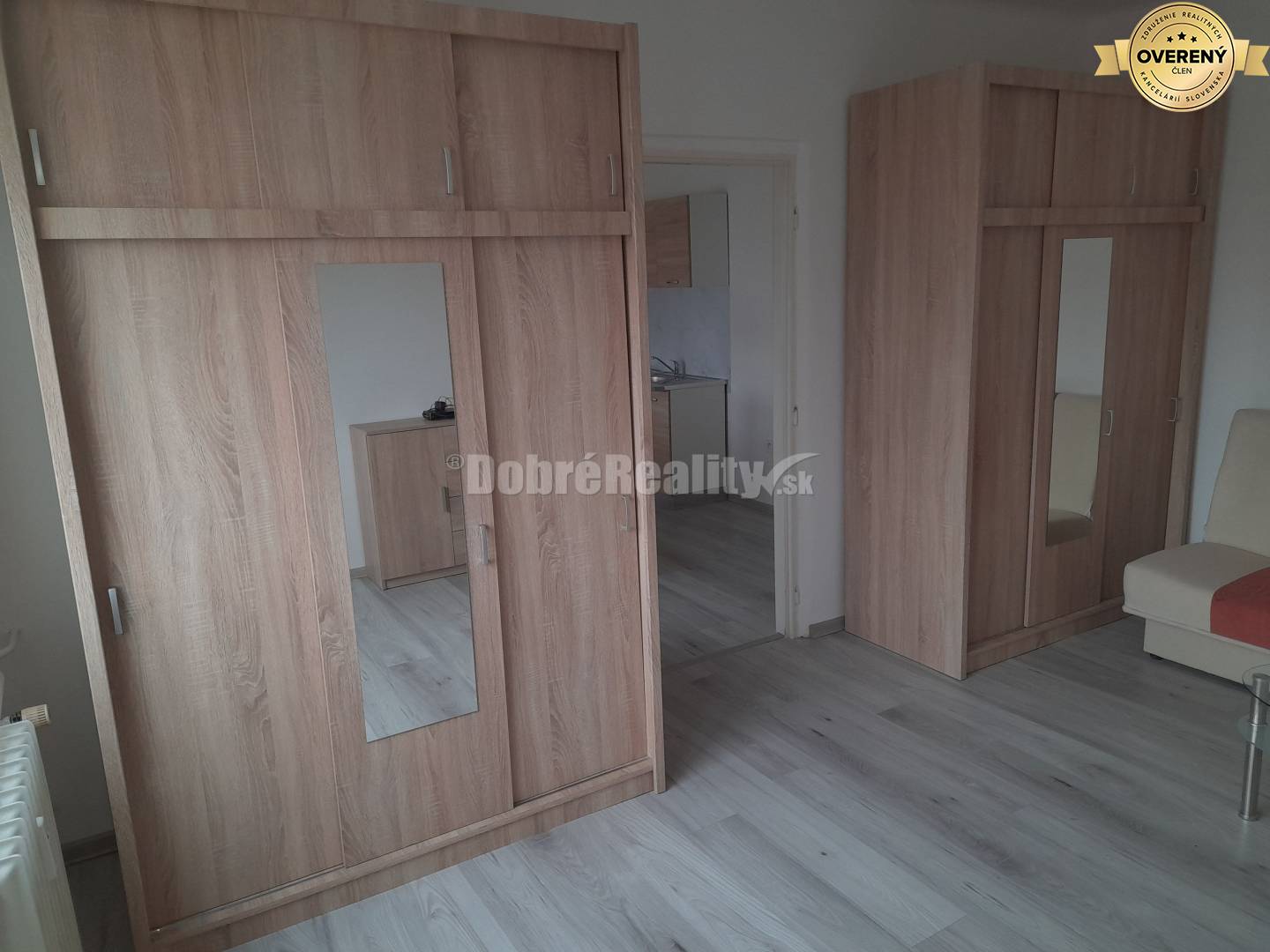 Prenájom 1 izbového bytu Prednádražie