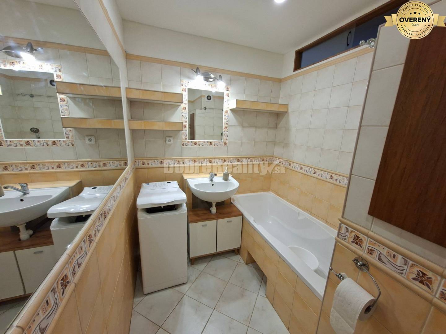 DOBRÉ REALIY -Na prenájom kompl. zariadený 2-i byt prerobený na 3-i ,