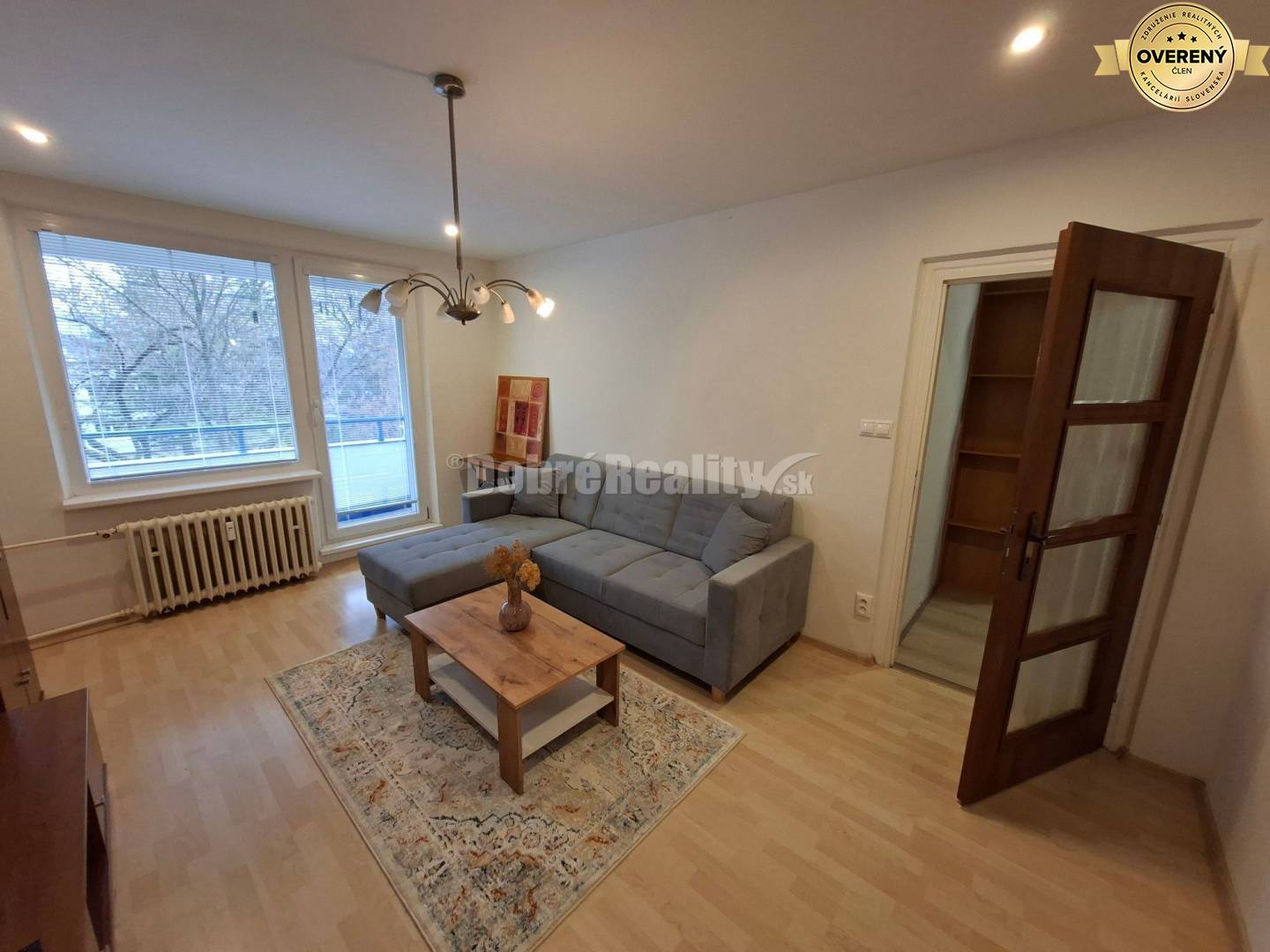 DOBRÉ REALIY -Na prenájom kompl. zariadený 2-i byt prerobený na 3-i ,