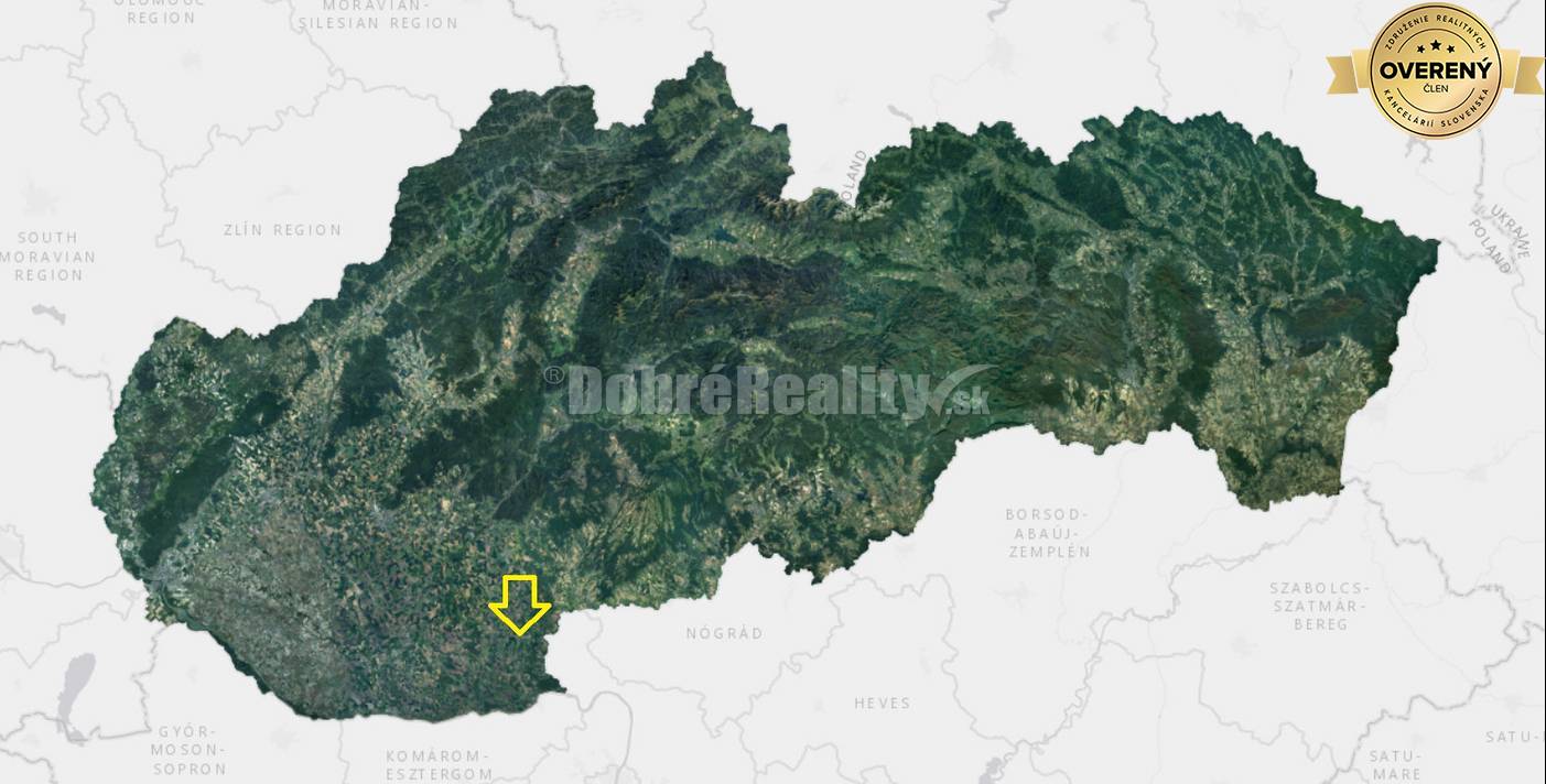 Dobré Reality – Stavebný pozemok 884 m² – Želiezovce, časť Mikulov