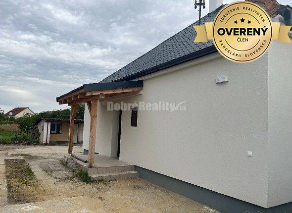RK Dobré reality predáva 3-izbový rodinný dom v Zemianskej Oľči