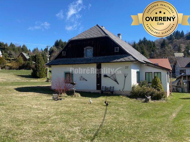 PREDAJ - Rodinný dom v obci Krahule, okres Žiar nad HronomHľadáte