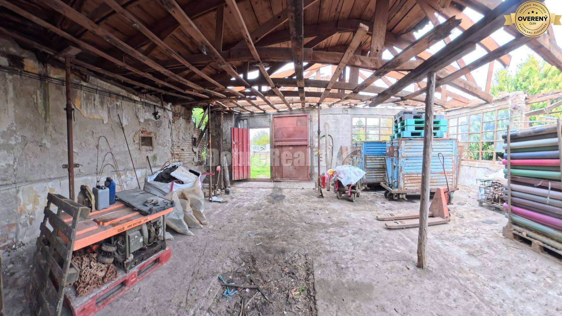 Dobré Reality ponúkajú na predaj sklad 310 m² v obci Belá