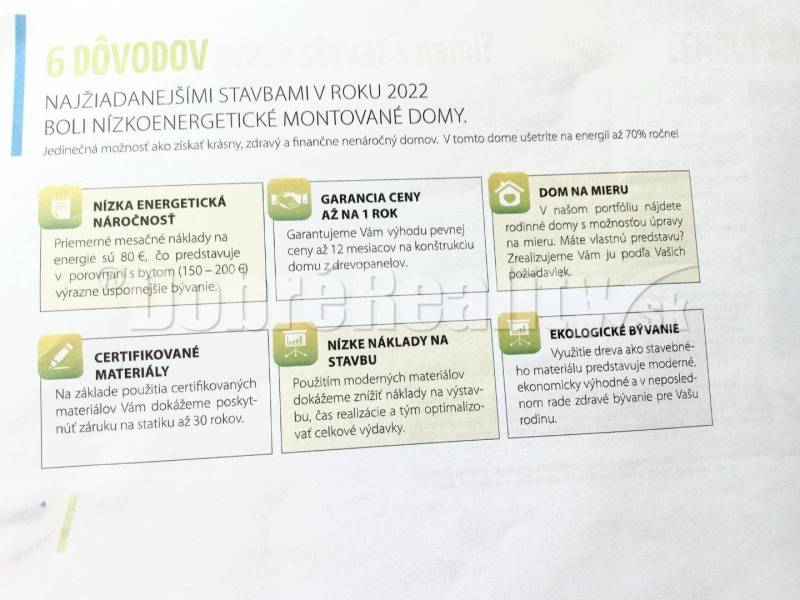 PREDAJ: Výstavba montovaných nízkoenergetických drevodomov