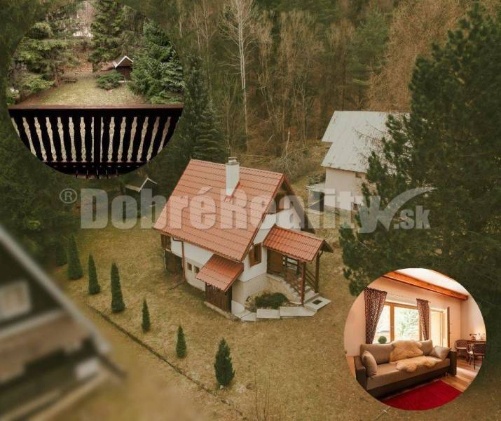 PREDAJ: Chata s terasou v Národnom parku Nízke Tatry, 79 m2, Nemecká -